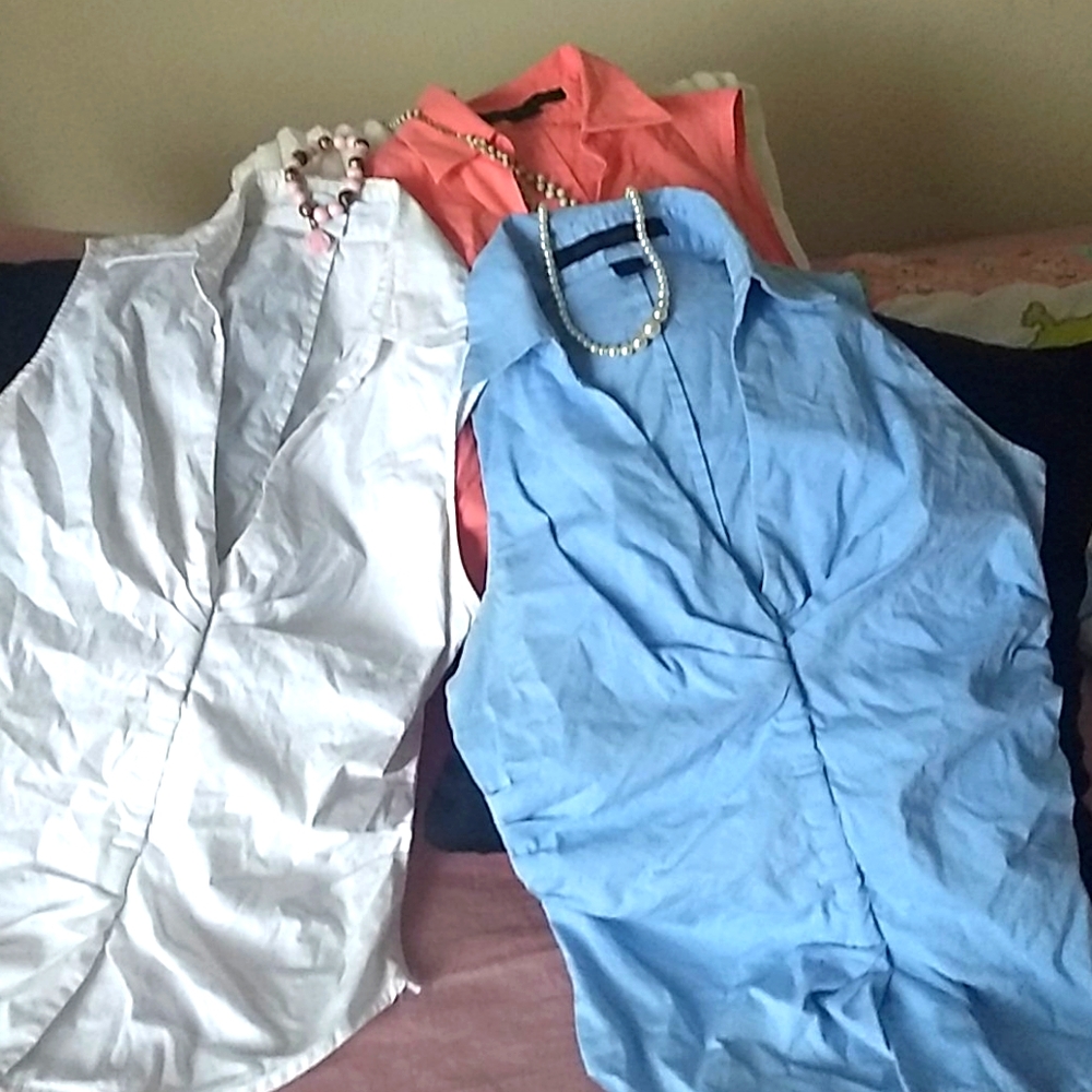 Sleeveless Fitted Blouse